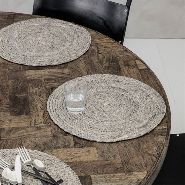 House Doctor Dkkeserviet - Placemat Circle Light Grey