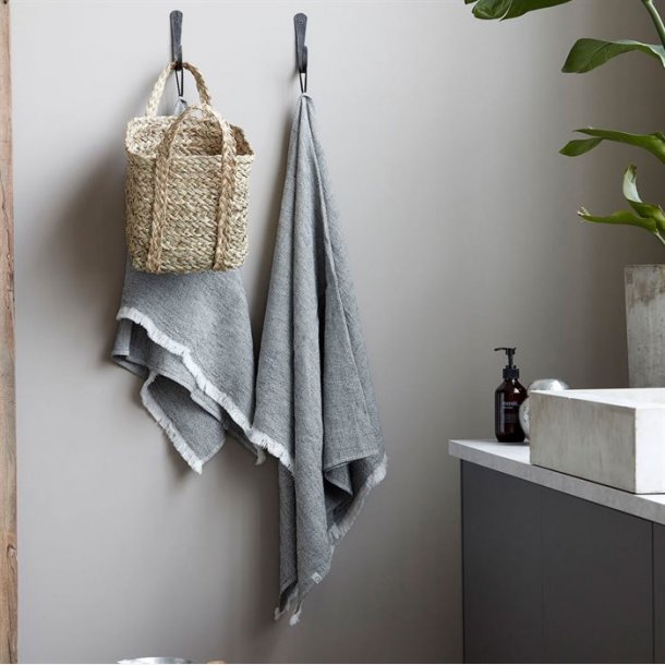 House Doctor Hndklde - Towel Grey Melange 70x140 cm.