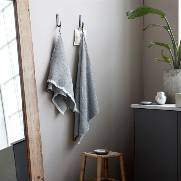 House Doctor Hndklde - Towel Grey Melange 70x140 cm.