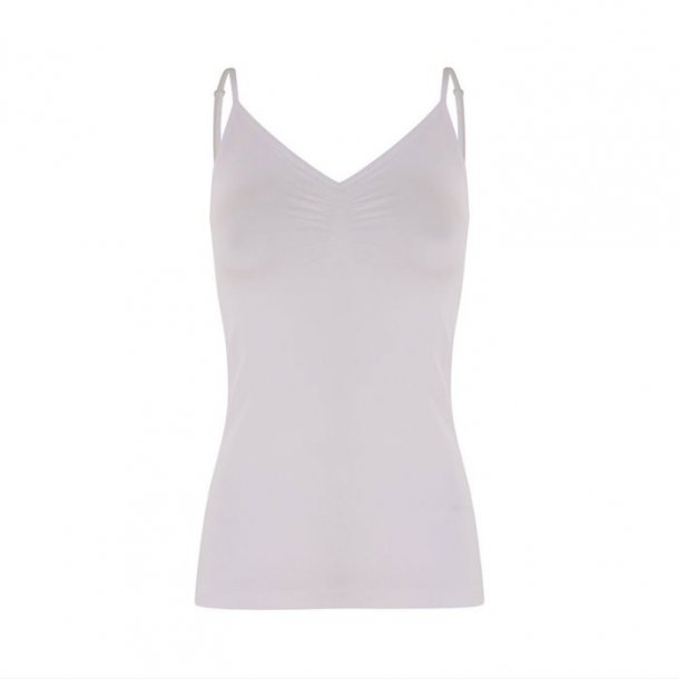CC Heart Top - Seamless Camisole White