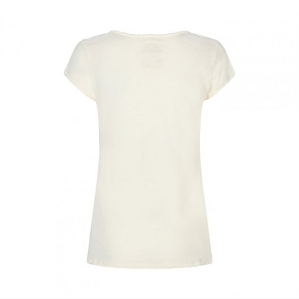 Mos Mosh T-shirt - MMTroy Tee SS - Ecru